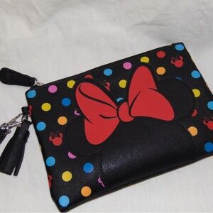 Disney "Minnie Rocks the Dots" Wristlet